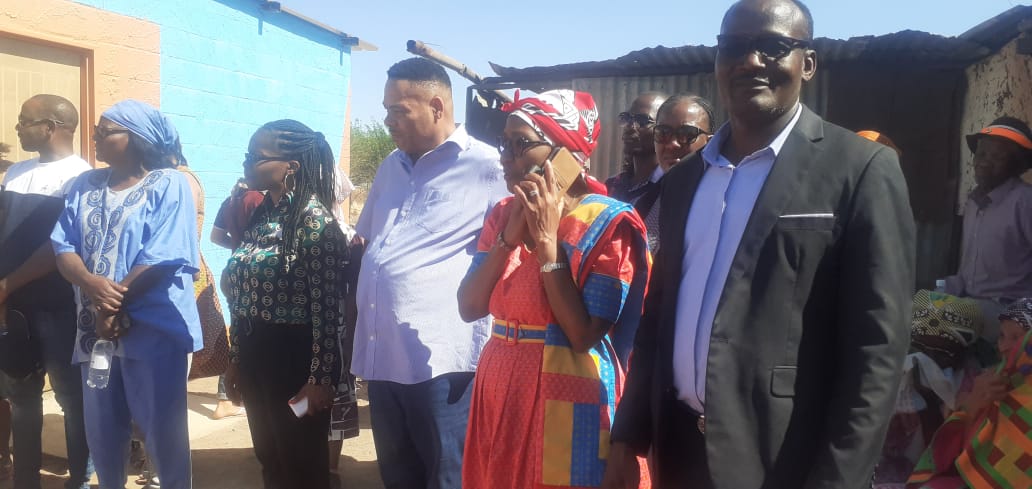 Fish donation to the Katutura Old Age Home